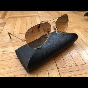Ray-Ban Aviator Classic Gradient Brown